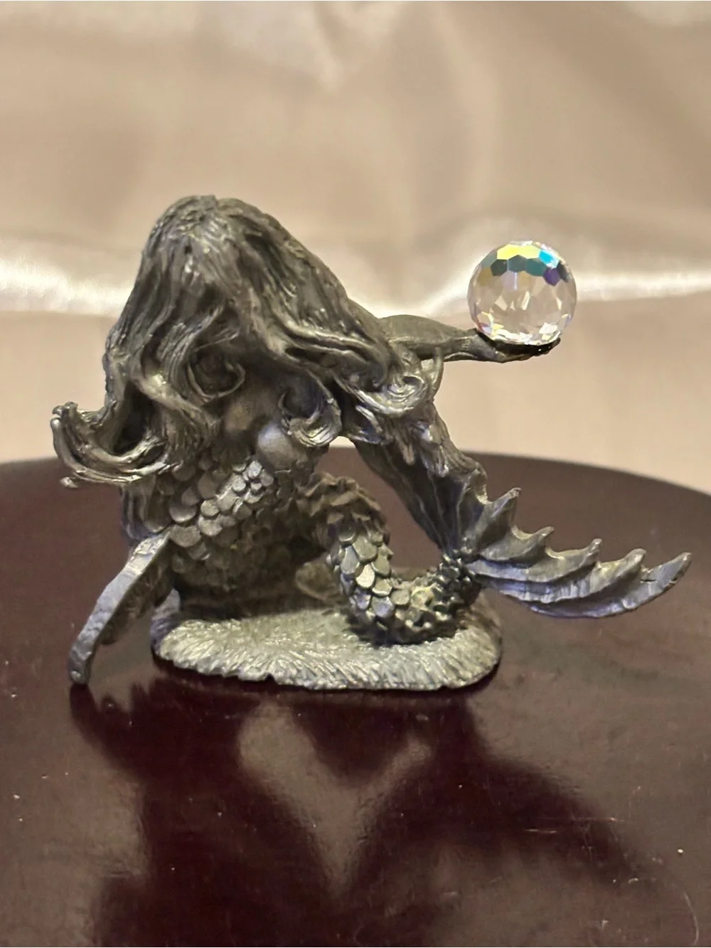 Pewter Mermaid Figurine
